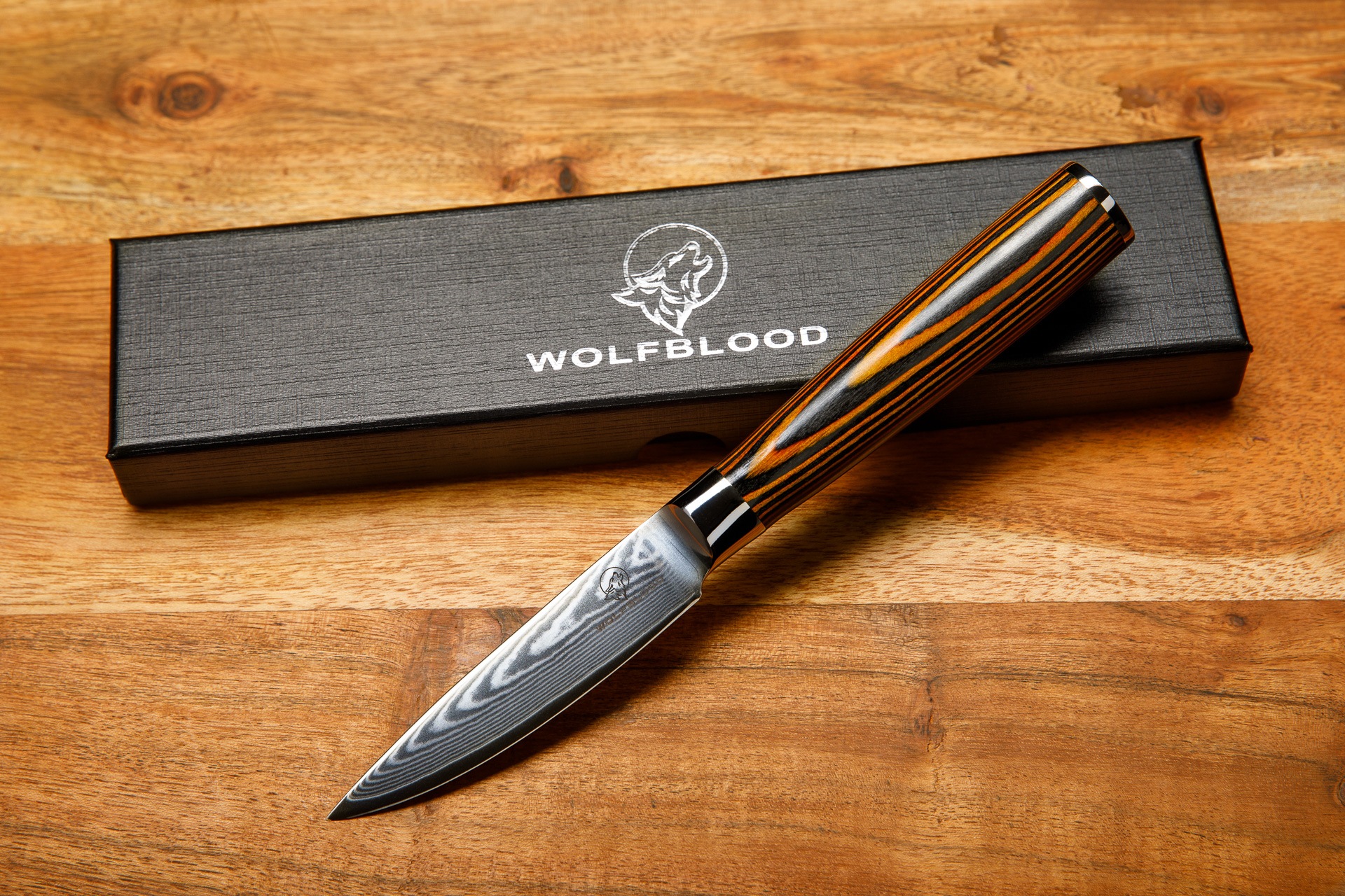 Single Damascus Knives