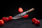 Preview: Wolfblood Zeuß Set Santoku Damastmesser Küchenmesser Kochmesser Officemesser