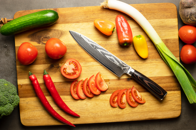Zeuß Chefmesser Damastmesser Küchenmesser LH Lifestyle Kochmesser